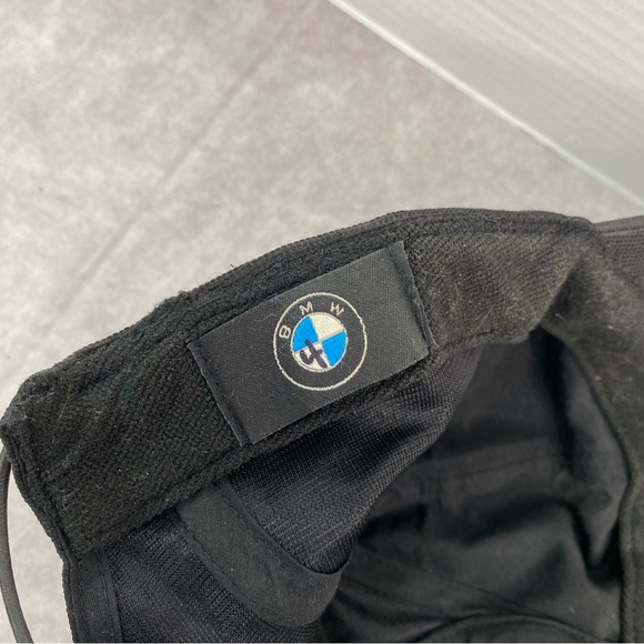 BMW M Series Hat Adult One Size Black Genuine Retro Motorsport Stripes Logo Cap - Picture 10 of 10